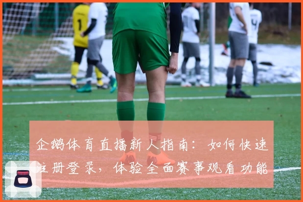 企鹅体育直播新人指南:如何快速注册登录,体验全面赛事观看功能